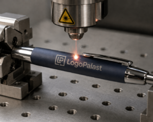 Kugelschreiber mit Lasergravur – Werbekugelschreiber mit Logo 2 in 1 kugelschreiber mit touchball am stiftende (lasergravur)