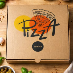 Stabiler Pizzakarton für Lieferdienst & Take-away