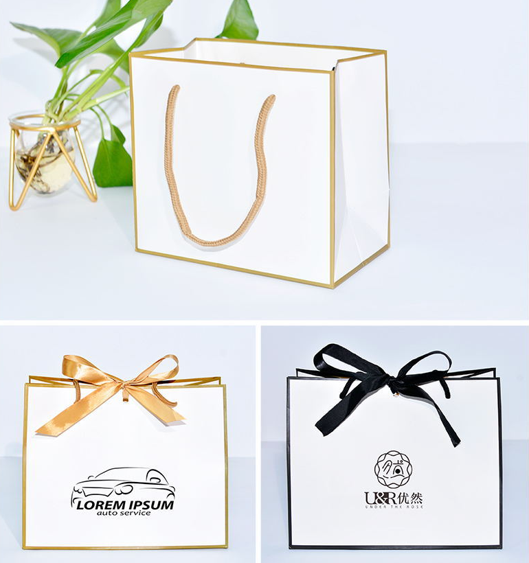 Papiertüte für T-Shirts und Kleidung – Bild 3